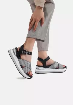 Босоножки на платформе Queen Helena, черный