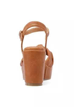 Босоножки на платформе Queen Helena, светло-коричневый