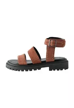 Босоножки на платформе REGULAR FIT - FOREVER COMFORT CHUNKY STUDDED Next, коричневый