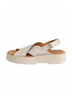 Босоножки на платформе REGULAR FIT SIGNATURE CROSS STRAP CHUNKY Next, бежевый
