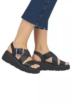 Босоножки на платформе Rieker EVOLUTION, цвет schwarz