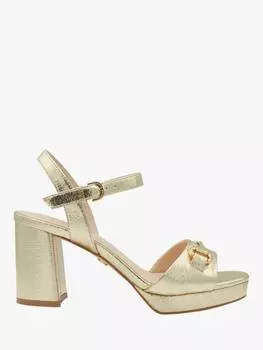 Босоножки на платформе rosalia с блочным каблуком Paradox London, цвет Champagne