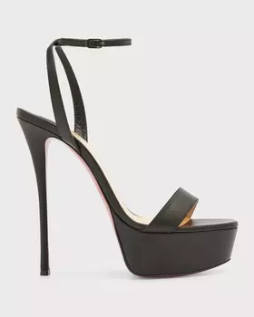 Босоножки на платформе с красной подошвой Loubi Queen Christian Louboutin