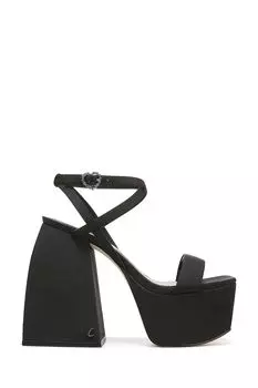 Босоножки на платформе с ремешками Black Mari Circus NY, черный