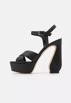 Босоножки на платформе SI ROSSI, черный