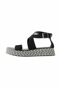 Босоножки на платформе STANDARD WIDE FIT FOREVER COMFORT CHUNKY Next, цвет Mottled Black