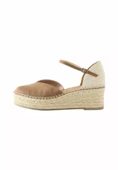 Босоножки на платформе STANDARD WIDE FIT Next, цвет Mottled Brown
