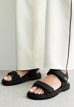 Босоножки на платформе STRAP New Look, черный