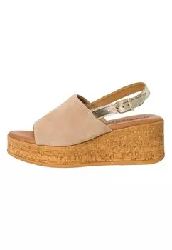 Босоножки на платформе Tamaris, цвет beige