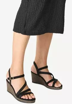 Босоножки на платформе TAMARIS - Wedge sandals, черный