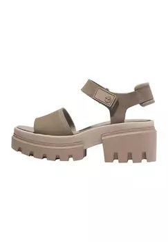 Босоножки на платформе TIMBERLAND, серый