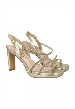 Босоножки на платформе Tiras Azarey, золотой