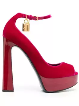 Босоножки на платформе TOM FORD, розовый