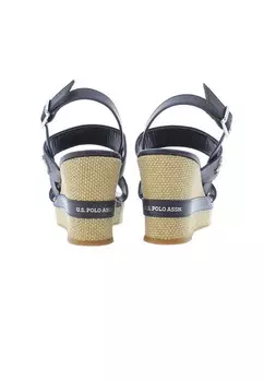 Босоножки на платформе U.S. Polo Assn., синий