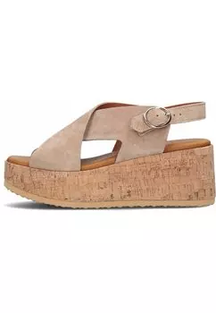 Босоножки на платформе VIA VAI, цвет beige