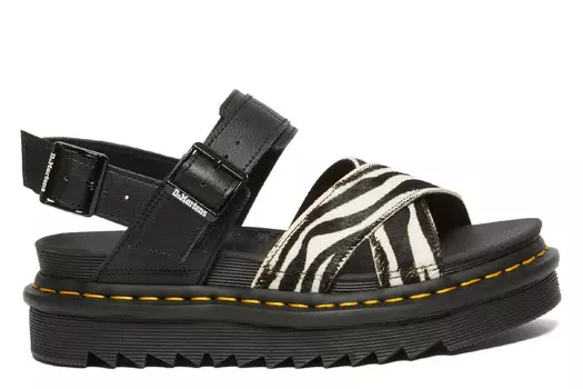 Босоножки на платформе Voss II Dr. Martens, черный