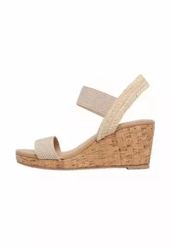 Босоножки на платформе Wedge sandals Lipsy, коричневый