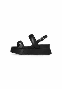 Босоножки на платформе Wedge sandals LIU JO, черный