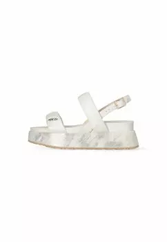 Босоножки на платформе Wedge sandals LIU JO, светло-розовый