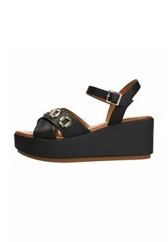 Босоножки на платформе Wedge sandals Manfield, черный