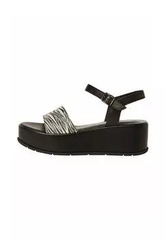 Босоножки на платформе Wedge sandals Tamaris, черный