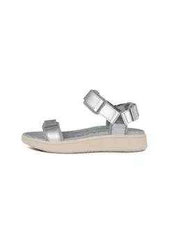 Босоножки на платформе Wedge sandals Woden, серебряный