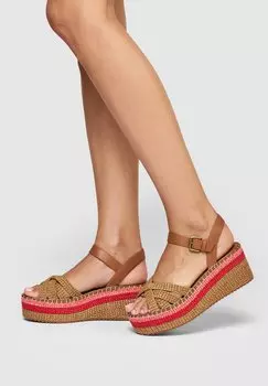 Босоножки на платформе WITNEY Pepe Jeans, цвет tan brown