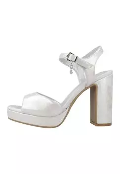 Босоножки на платформе XTI, серебро