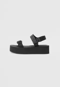 Босоножки на платформе ZARALYN - Ankle cuff sandals HUGO, черный