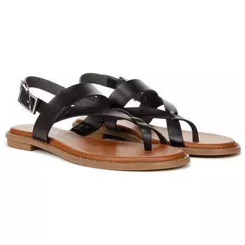 Босоножки на плоской подошве Gabby Franco Sarto, черный