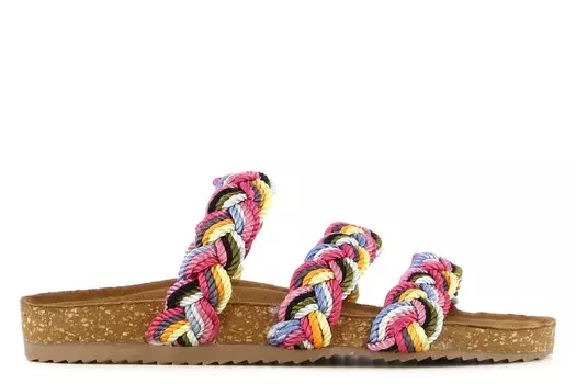 Босоножки на плоской подошве Paros Camila'S, мультиколор