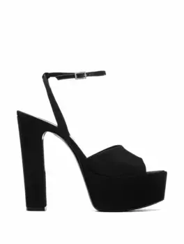 Босоножки на плотформе Jodie Saint Laurent, черный