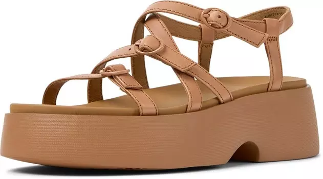 Босоножки на ремешках CAMPER Tasha, цвет Nude