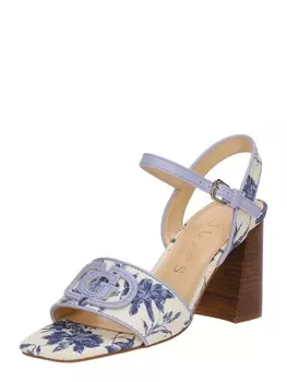 Босоножки на ремешках GUESS GANIKA2, цвет Gentian/Dusty blue/Sky blue