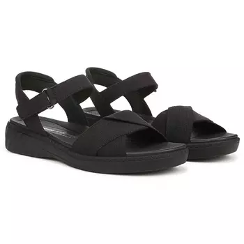 Босоножки на ремешках Lane Bzees For Lifestride, black stretch denim fabric