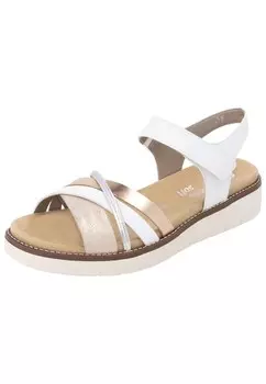 Босоножки на ремешках REMONTE, белый