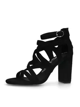 Босоножки на ремешках SACHA, черный