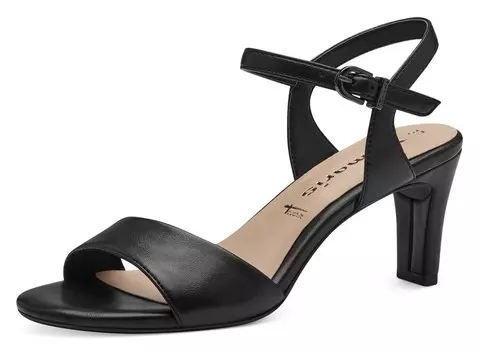 Босоножки на ремешках Tamaris, черный