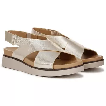 Босоножки на ремешке Georgina Lifestride, platino gold faux leather