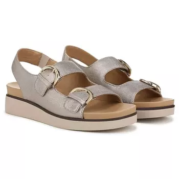 Босоножки на ремешке Goodie Lifestride, bronze faux leather