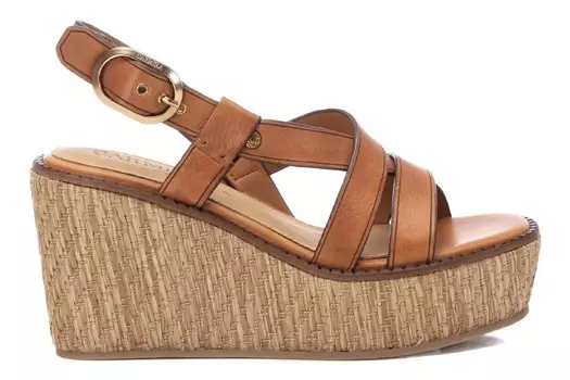 Босоножки на танкетке 161546 Carmela, коричневый