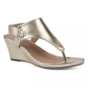 Босоножки на танкетке All dres от White Mountain, gold