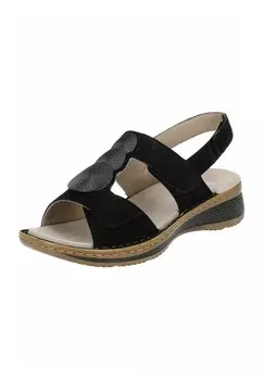 Босоножки на танкетке ara, черный