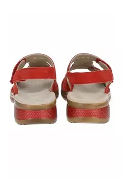 Босоножки на танкетке ara, красный