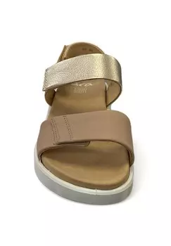 Босоножки на танкетке ara, золото