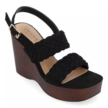 Босоножки на танкетке Ayvee Journee, черный