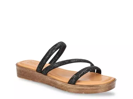 Босоножки на танкетке Bella Vita Ona-Italy, черный