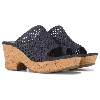 Босоножки на танкетке Bethie Baretraps, синий