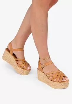 Босоножки на танкетке Bosanova