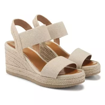 Босоножки на танкетке Brittni Mia, natural